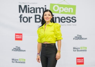 The Miami Foundation Miami Open for Business Supported by Wells Fargo